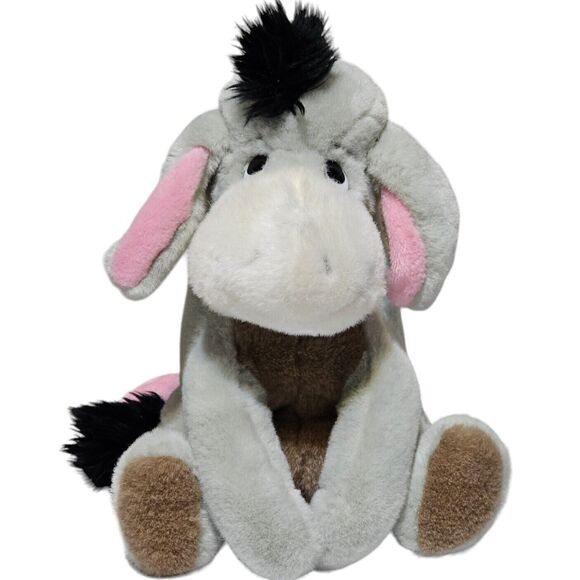 Vintage Walt Disney World Eeyore 10" Plush Stuffed Animal Disneyland - Picture 2 of 11